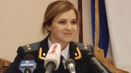 Nữ công tố xinh đẹp của Crimea khiến báo giới phát sốt - 1 Tân Bộ trưởng tư pháp Crimea Poklonskaya