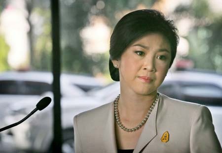Thủ tướng Thái Lan thất bại trong việc trì hoãn điều trần tham nhũng - 1 Thủ tướng Thái Lan Yingluck Shinawatra đang đối mặt nhiều sóng gió