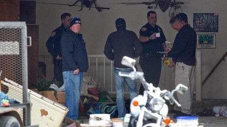 Gara nơi các thi thể được tìm thấy