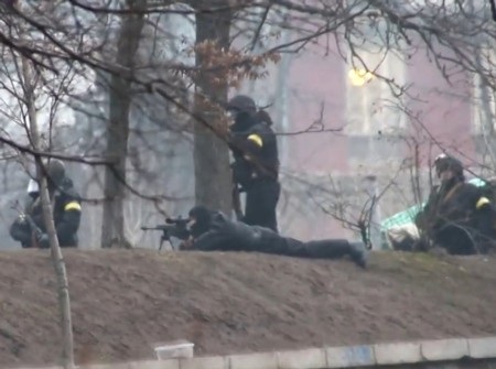 Ukraine cáo buộc ông Yanukovych ra lệnh bắn vào người biểu tình - 1 Nhiều tay súng bắn tỉa đã xuất hiện tại Kiev trong những ngày bạo lực