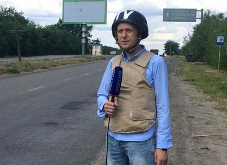 Phóng viên Igor Kornelyuk là một trong hai người đã thiệt mạng