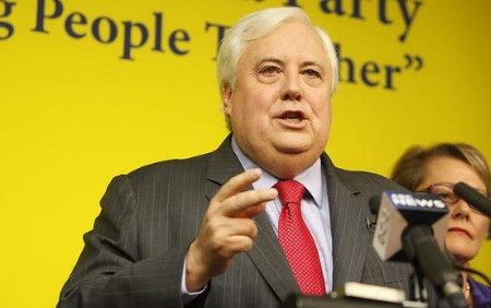 Nghị sỹ Úc đòi kiện Trung Quốc âm mưu “thâu tóm” tài nguyên - 1 Clive Palmer đã có những chỉ trích gây tranh cãi nhắm vào Trung Quốc