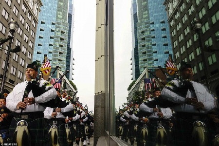 Một lễ tưởng niệm cũng được tổ chức tại khu vực  Exchange Place, New Jersey