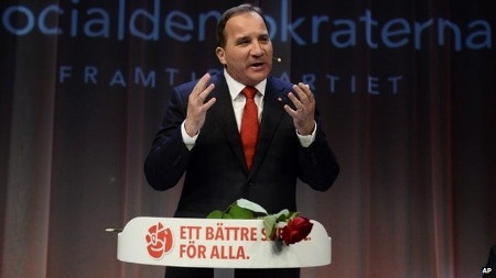 Ông Stefan Lofven khẳng định đảng Dân chủ xã hội sẽ không liênĠminh với phe cánh hữu