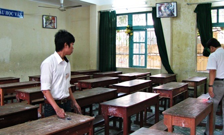 Thí sinh hoàn thành môn thi đầu tiên - 8