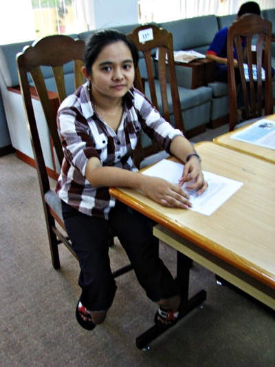 Thêm 1 thí sinh khuyết tật được đặc cách xét tuyển vào ĐH Sư phạm Đà Nẵng - 1