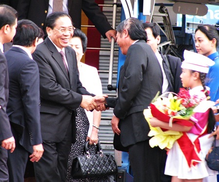 Đoàn Tổng Bí thư, Chủ tịch CHDCND Lào thăm Đà Nẵng - 1