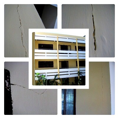 Thầy trò lo thấp thỏm vì phòng học nứt tường - 1