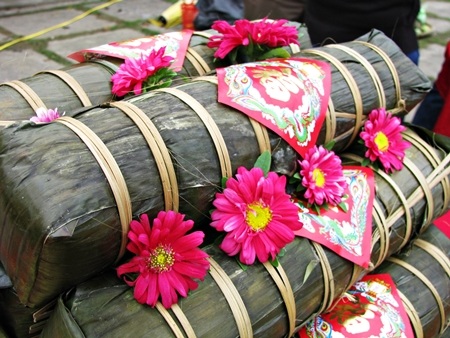 Náo nức hội thi bánh Tết vì người nghèo - 9