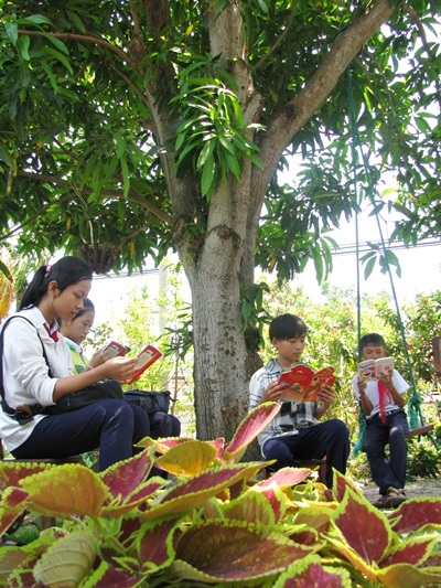 Quảng Nam: Ra mắt Tủ sách Cộng đồng trong khu biển đẹp “top” 50 thế giới