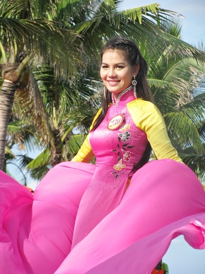 Quỳnh Như từng đoạt danh hiệu Hoa khôi có gương mặt khả ái tại cuộc thi Người đẹp Đà Nẵng