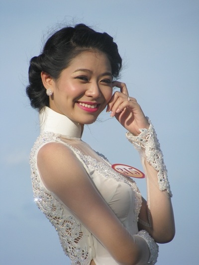 Nguyễn Thu Thảo hồn nhiên, tươi tắn