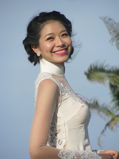 Nguyễn Thu Thảo hồn nhiên, tươi tắn