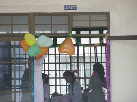 Lớp học rộn ràng Ngày Hiến chương nhà giáo