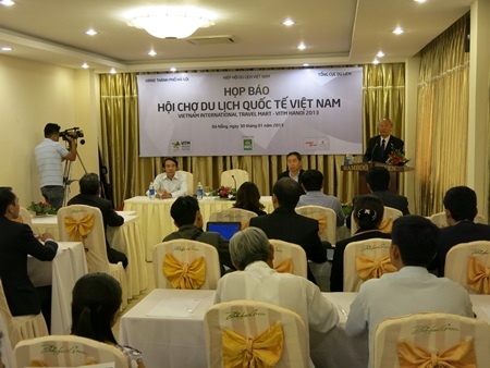 BTC vừa họp báo chương trình tại Đà Nẵng chiều 30/1