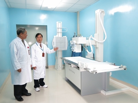 Bệnh viện này có riêng một khu lưu trú cho người nhà bệnh nhân 