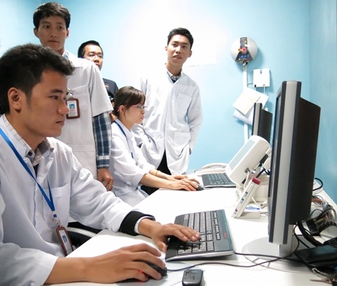 Bệnh viện này có riêng một khu lưu trú cho người nhà bệnh nhân 