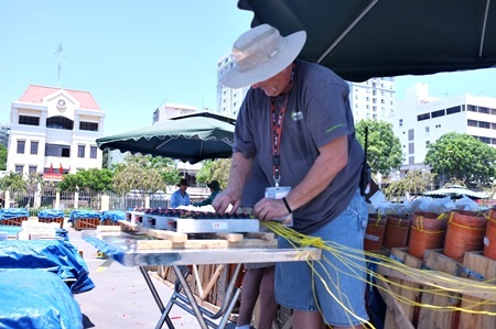 Đến ngày 26/4, các đội đã lắp xong 40-50% lượng pháo vào hệ thống