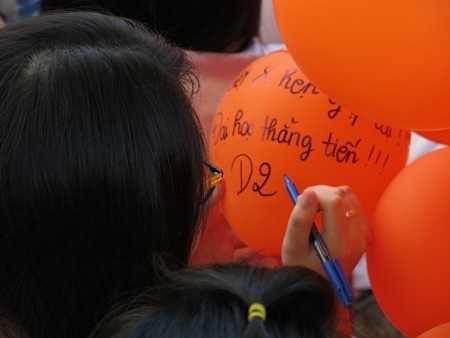 Ước mơ gần nhất là thẳng tiến vào cổng trường đại học