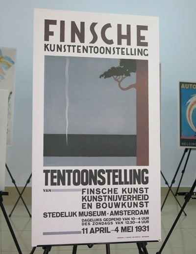 Áp phích triển lãm Mỹ thuật Phần Lan tại Amsterdam năm 1931