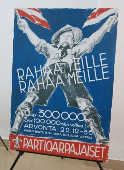 Quảng cáo Xổ số hướng đạo sinh