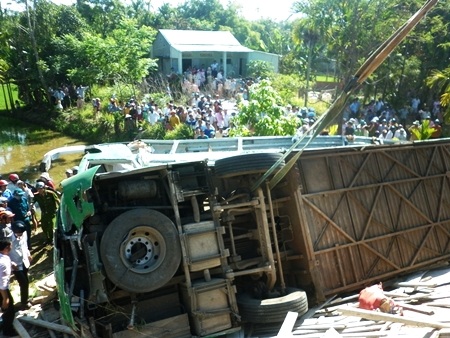 Hiện trường vụ tai nạn