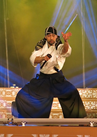 Màn trình diễn kiếm thuật đặc sắc lần đầu được mang đến lễ hội