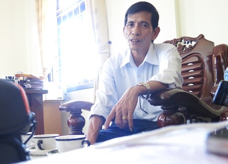 Bà Nguyễn Thị Hà, Hiệu trưởng trường MN số 2 Hòa Tiến.