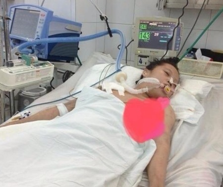 Sản phụ nguy kịch do sót nhau hay suy thận? - 1 Bệnh nhân đang được điều trị tại khoa hồi sức cấp cứu bệnh viên đa khoa Đà Nẵng