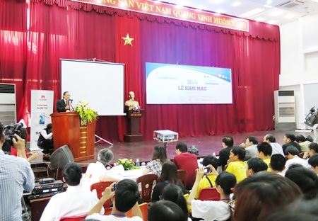 Olympic Tin học Sinh viên Việt Nam lần thứ 22 vừa chính thức khai mạc tại Đà Nẵng.