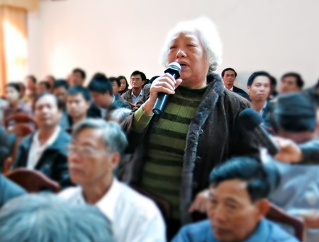 Cử tri Bùi Thị Trí: Thấy thủy điện gây thiệt hại chứ chưa thấy đền bù