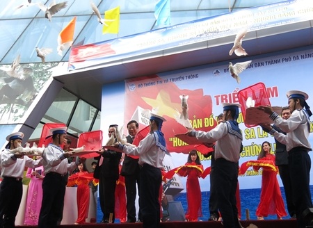 Lễ khai mạc Triển lãm tại Bảo tàng Đà Nẵng sáng 19/1