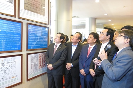 Lễ khai mạc Triển lãm tại Bảo tàng Đà Nẵng sáng 19/1