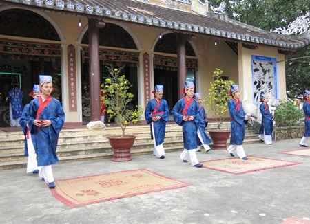 Lễ hội đình làng Hòa Mỹ Xuân Giáp Ngọ với các nghi thức truyền thống