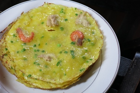 Bánh xèo, tam hữu là hai món ngon có tiếng ở làng Trà Quế