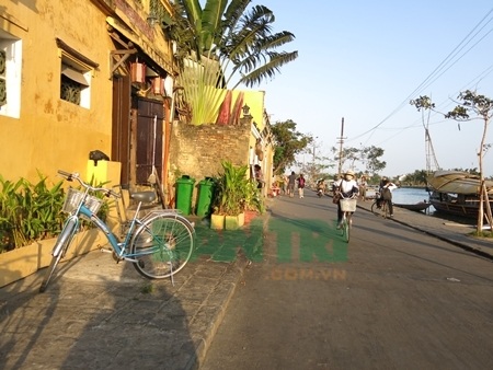 Trung tâm phố cổ Hội An yên tĩnh với phố không có tiếng động cơ từ nhiều năm nay