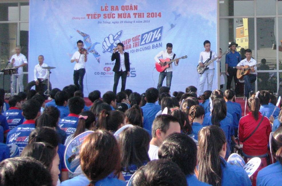 Lễ ra quân Tiếp sức mùa thi tại Đà Nẵng sáng nay 28/6