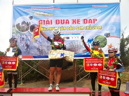 Rất đuối sức sau khi cán đích