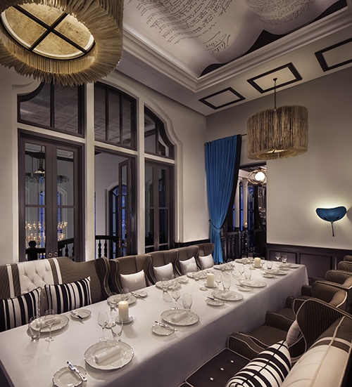 Thưởng thức tinh hoa ẩm thực Pháp và Ý cùng đầu bếp 3 sao Michelin – Michel Roux tại Việt Nam - 3 Không gian sang trọng và lãng mạn của La Maison 1888