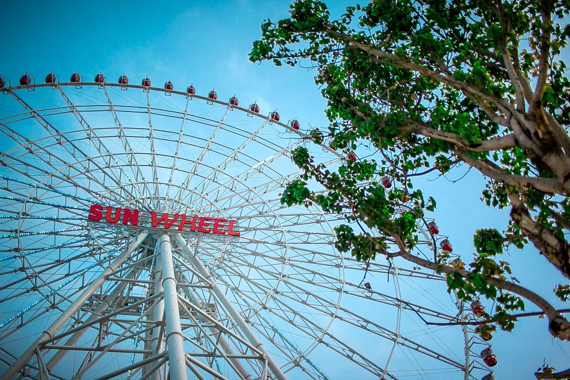 Vòng quay Mặt trời - Sun Wheel sẵn sàng đón khách - 2 Vòng quay Mặt trời – Sun Wheel đã sẵn sàng đón những đoàn khách đầu tiên