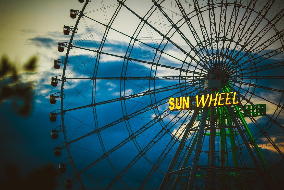 Vòng quay Mặt trời - Sun Wheel sẵn sàng đón khách - 9 Sự giao thoa giữa 2 yếu tố “cổ điển – hiện đại” trong khuôn viên vòng quay