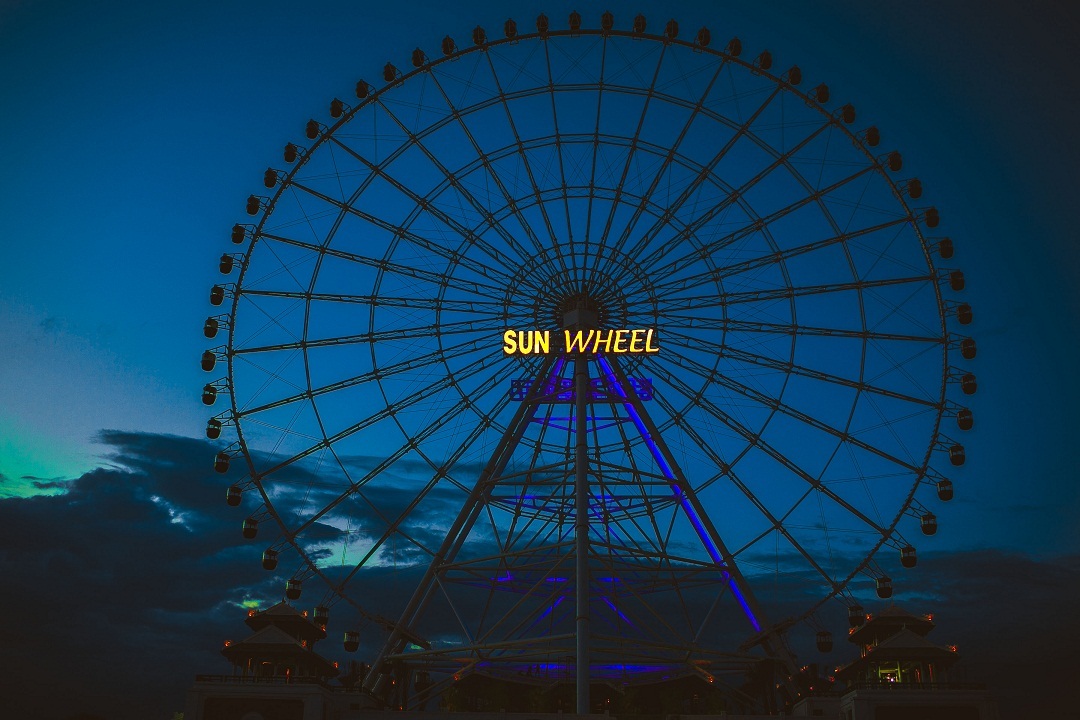 Vòng quay Mặt trời - Sun Wheel sẵn sàng đón khách - 3 Vòng quay Mặt trời – Sun Wheel đã sẵn sàng đón những đoàn khách đầu tiên