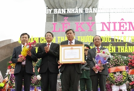 Lễ kỷ niệm 40 chiến thắng Thượng Đức được tổ chức long trọng tại Quảng Nam ngày 7/8