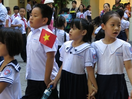 Niềm vui mùa tựu trường của học sinh Đà Nẵng.