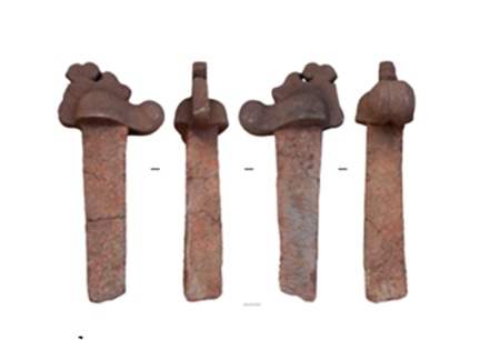 Đà Nẵng công bố 161 cổ vật Chăm vừa khai quật - 5 Vật trang trí góc tháp