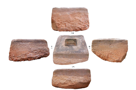 Đà Nẵng công bố 161 cổ vật Chăm vừa khai quật - 7 Đế bệ thờ trong các tháp Chăm