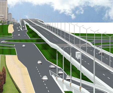 Hà Nội: Xây dựng 5km cầu cạn trên đường Phạm Văn Đồng - 1 Hà Nội: Xây dựng 5km cầu cạn trên đường Phạm Văn Đồng - 1