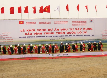 Khởi công cây cầu dài nhất bắc qua sông Hồng - 2