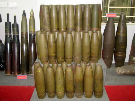 Và rất nhiều loại bom đạn khác mà quân đội nước ngoài đã sử dụng để