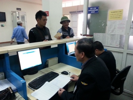 Phần mềm quản lý phương tiện có thể cập nhật nhanh chóng các thông tin tại bến, 